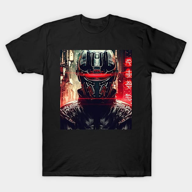 Cyber Ninja T-Shirt by Up_Design